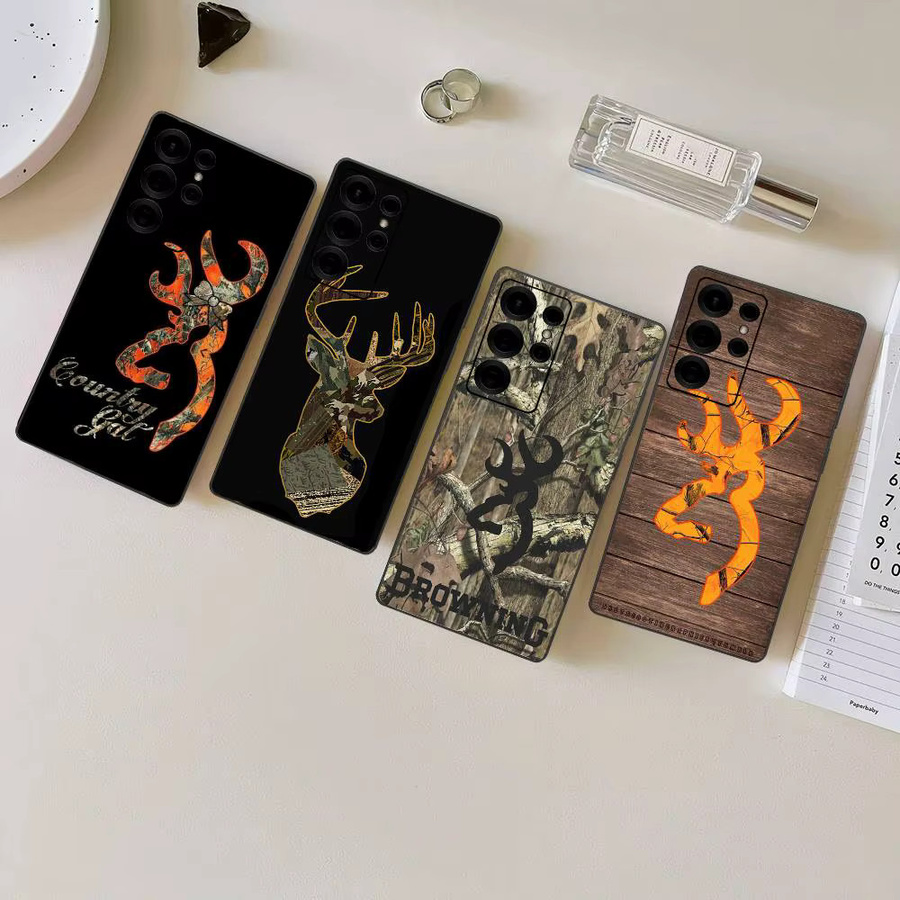 B-Browning Logo Handyhülle für Samsung Galaxy S24 Ultra 5G und weitere Modelle - Bild 5
