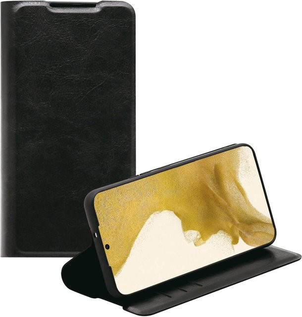 Vivanco Premium Wallet Book Cover Handyhülle für Galaxy S22+ in Schwarz - Bild 1