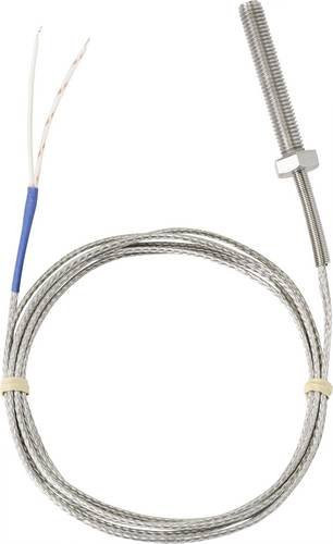 TRU COMPONENTS TC-9779568 PT100 Temperatursensor mit Kabel und offenem Ende, Farbe: Silber, Messbereich: -50 bis 400°C - Bild 1