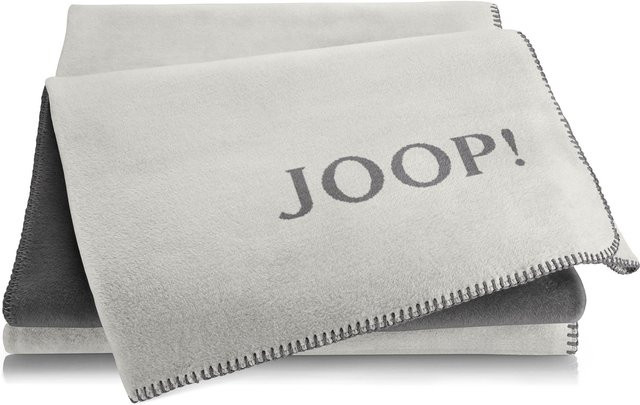 Reversible Wohndecke JOOP! in Grau, B/B/H: 200 x 150 cm - Bild 1