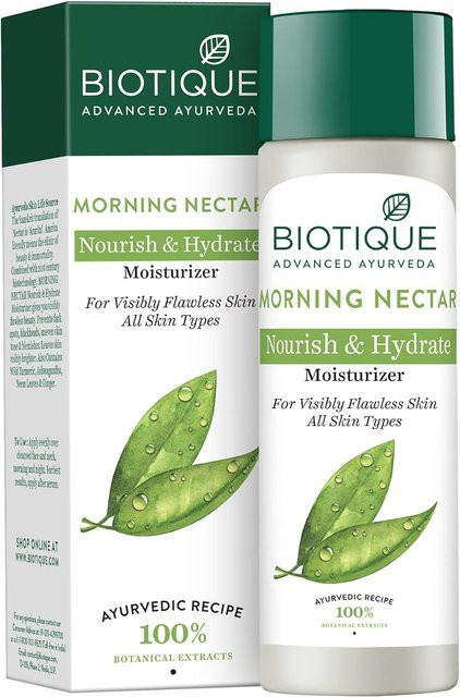 Biotique Morning Nectar Feuchtigkeitslotion, 190 ml, mit Vitamin C - Bild 1