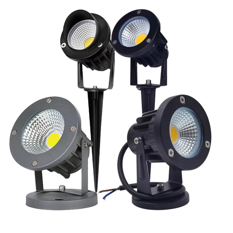 Berabo COB LED Garten Spike-Lampe Outdoor Wasserdicht Schwarz - Bild 4