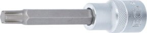 BGS Bit-Einsatz 5184-R9 in Silber, Länge: 100 mm, Antrieb Innenvierkant: 12,5 mm (1/2"), Keil-Profil für RIBE M9 - Bild 1