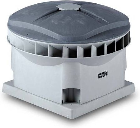 Helios Ventilatoren 8386 Radiallüfter 230V grau mit 3700 m³/h und 250 mm Durchmesser - Bild 1