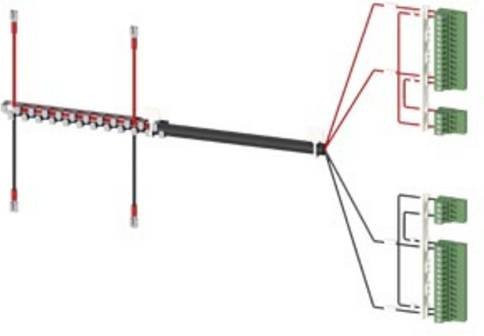 Siemens Spannungsversorgungskabel 2polig in Schwarz 3KC98337 - Bild 1