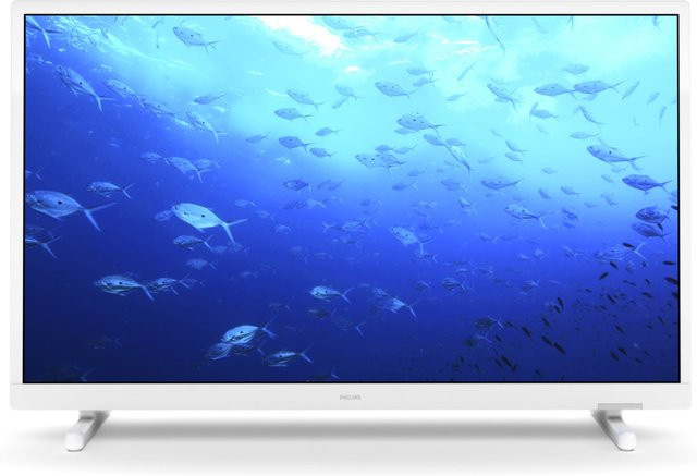 Philips 24PHS5537/12 LCD-TV mit LED-Technik in Weiß, 60 cm (24 Zoll), HD, HDMI und USB - Bild 1