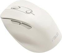 Asus MD105 Maus mit Bluetooth und USB-A in Beige und Weiß - Bild 1
