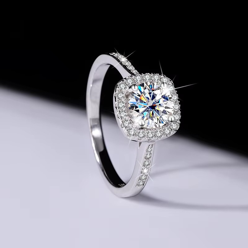 Trumium Eheringe, 925 Silber, Diamant, Damen - Bild 3