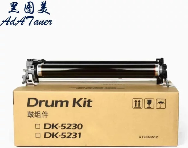 Kyocera DK5230 Trommeleinheit in Schwarz für ECOSYS M5521cdw M5526cdw P5021cdw P5026cdw P5021 P5018 M5521 P5026 M5526 5521 5526 5021 5026 DK5231 - Bild 1
