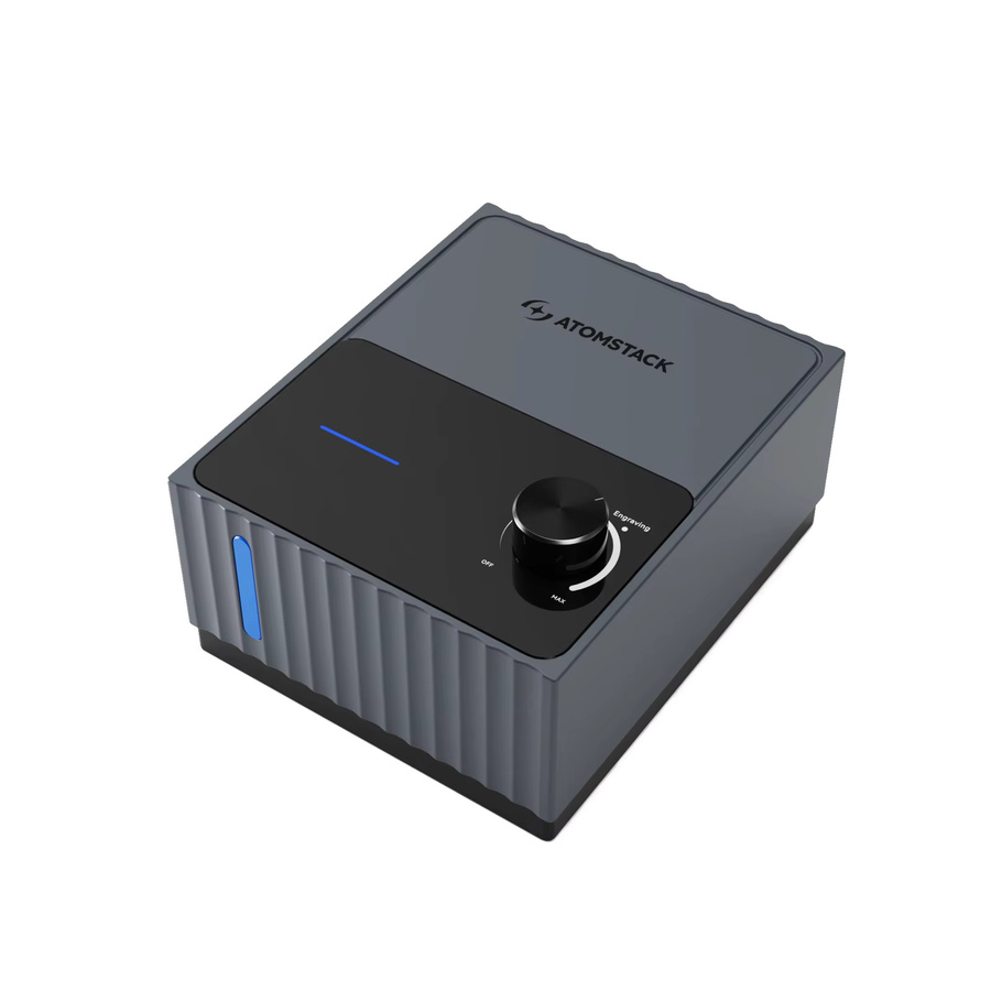 ATOMSTACK F80 Air Assist Laser-Luftstützpumpe für Laserschneider und Graviergeräte in Schwarz, 10–60 l/min - Bild 6