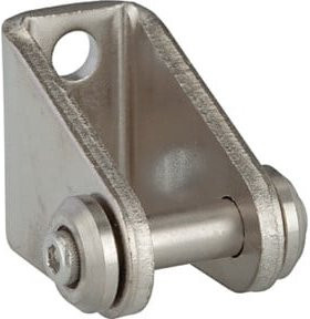 Riegler Schwenklager SDB für Rundzylinder MI/MSI in Silber, Kolben-Ø 20-25 mm - Bild 1
