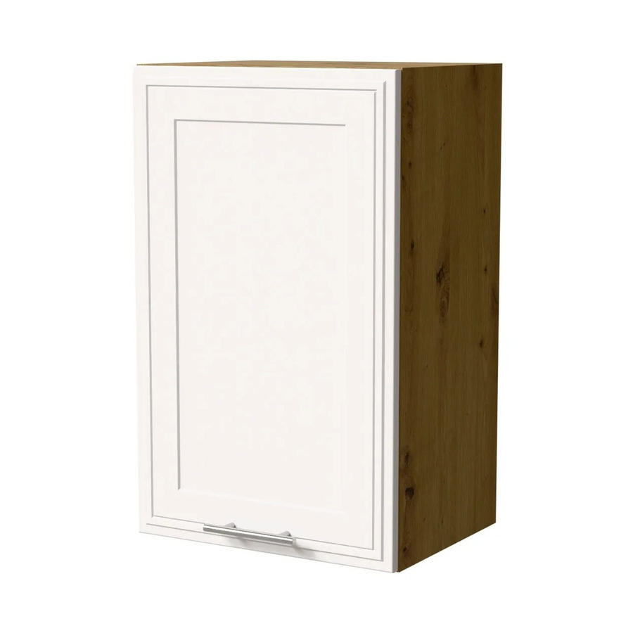 Feldmann-Wohnen Hängeschrank Salo W2 in Eiche Artisan und Weiß Matt mit Kassettenoptik, B/T/H: 45 x 32,5 x 72 cm - Bild 2