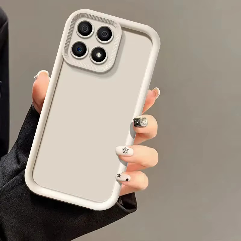 Schutzhülle für Honor X7C in Schwarz, Matte Slim Silikon Case - Bild 3
