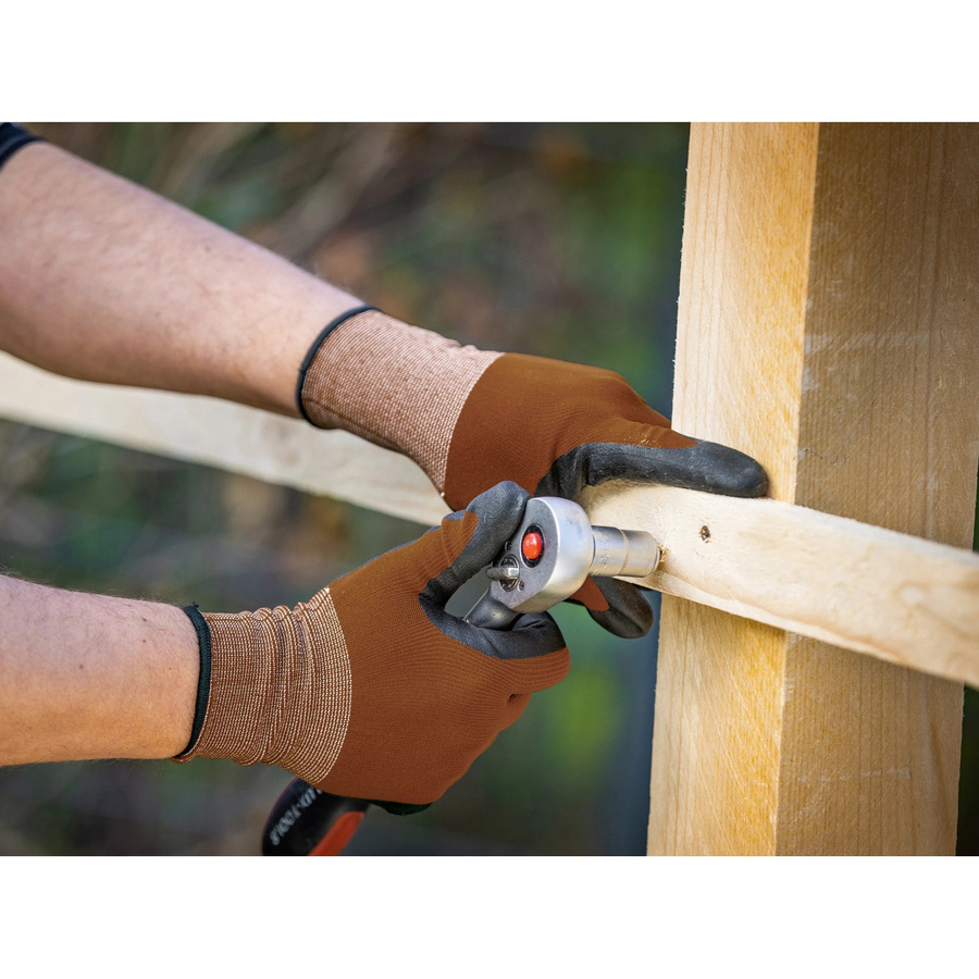 LUX-TOOLS Multi Handschuh Größe 10 in Braun - Bild 2