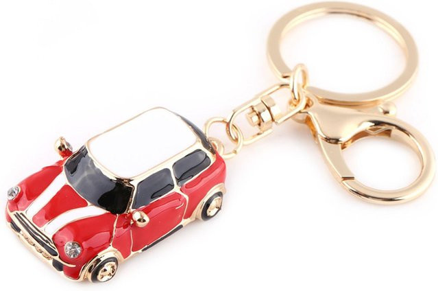 Wosawe Anhänger, Auto Schlüsselanhänger, rot, Unisex - Bild 1