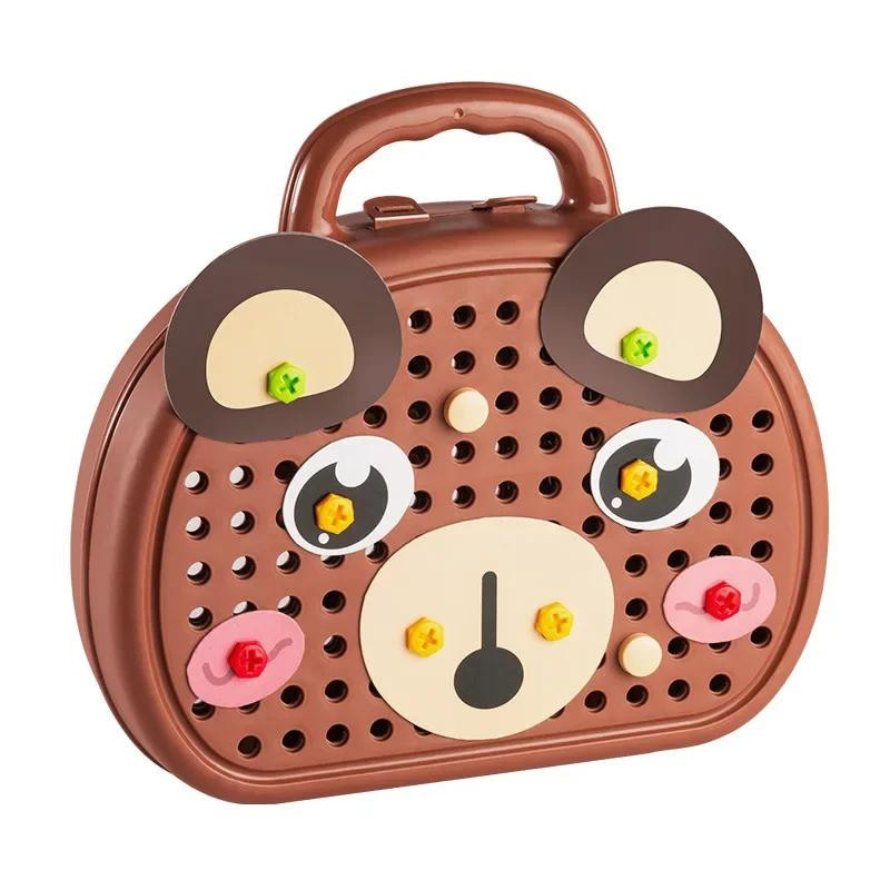 Fashnics Elektrische Bohrmaschine Toolbox Werkzeug Spielzeug 3-6 Jahre - Bild 5