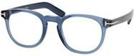 Tom Ford FT 5629-B Korrektionsbrille, Rund, Vollrand, Blau, Herren, Kunststoff - Bild 1