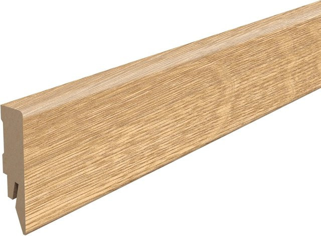 Egger Sockelleiste Predaia Eiche Honig in Braun mit Clip-Befestigung aus MDF, Höhe: 5,8 cm - Bild 1