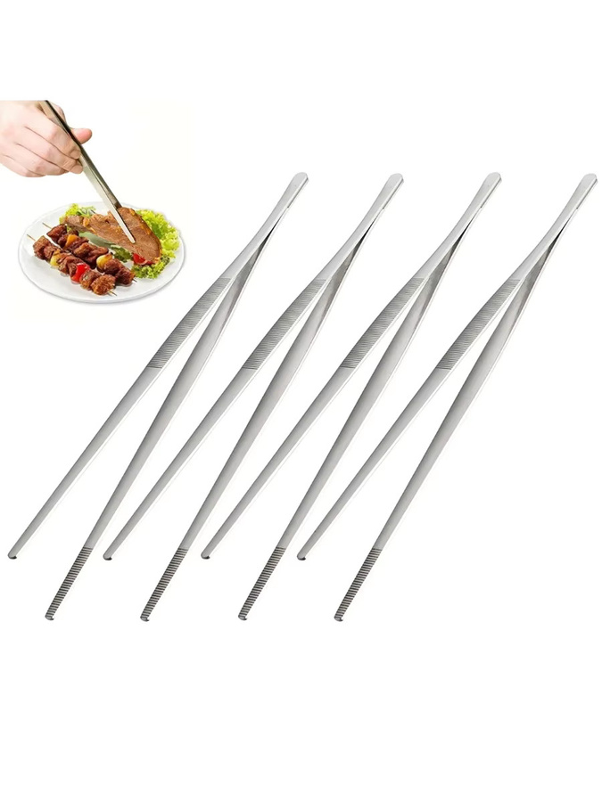 Zoseil Grillclip aus Edelstahl in Silber für BBQ und Buffet - Bild 6