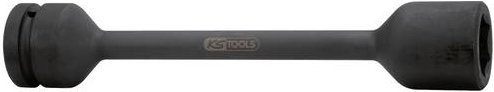 KS Tools Kraft-Steckschlüsseleinsatz Sechskant-Torsions-Kraftstecknuss XL in Schwarz aus Edelstahl - Bild 1