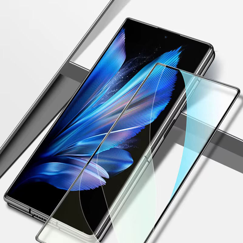 ACCKYJM 3D Displayschutzfolie aus gehärtetem Glas für vivo x fold 3 pro, transparente Vollabdeckung - Bild 4