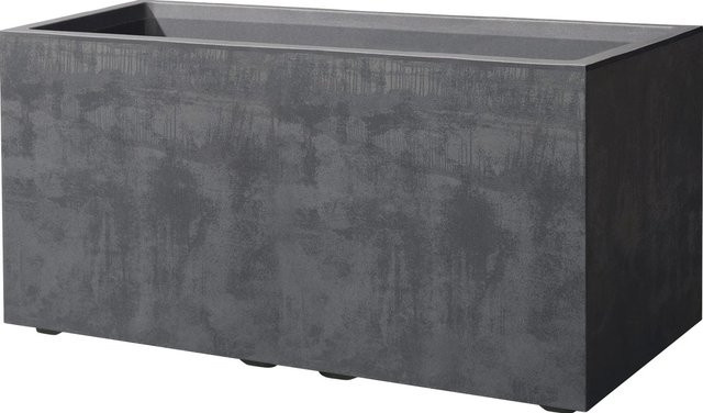 Deroma Pflanzkasten Millennium Anthrazit B/T/H: 79 x 39 x 39 cm - Bild 1