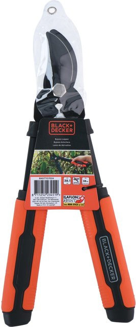 BLACK & DECKER Ambossschere aus Stahl und Kunststoff mit 15 Zoll Schneidlänge - Bild 1