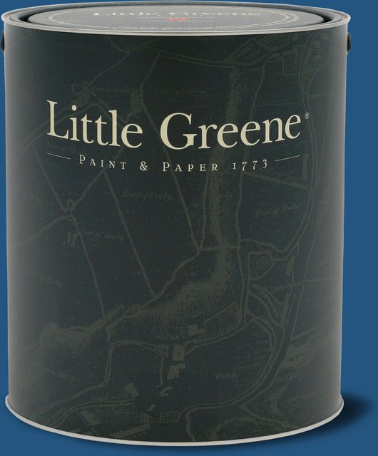 Little Greene Intelligent Floor Paint Mazarine 256 Blau, wasserbasiert, satinmatt, 1 l - Bild 1
