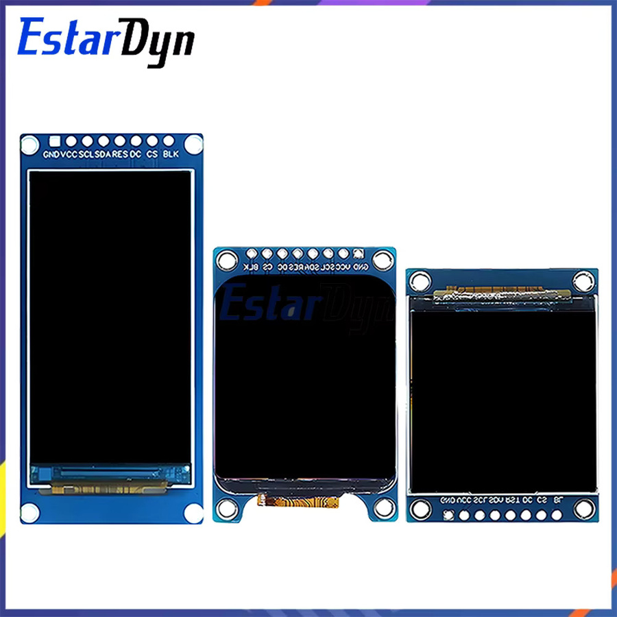 Estardyn IPS TFT HD-Bildschirm mit SPI ST7789 Display in Blau für Raspberry Pi und ESP32 DIY-Projekte - Bild 3