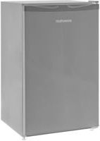 Telefunken CF-31-121-S Vollraumkühlschrank in Silber mit 90 l Nutzinhalt und LED-Innenbeleuchtung - Bild 1