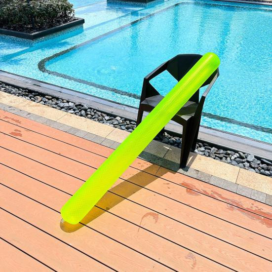 63 Stück Aufblasbare Schwimmnudeln von Balugoe in Grün aus PVC für zusätzlichen Auftrieb - Bild 2