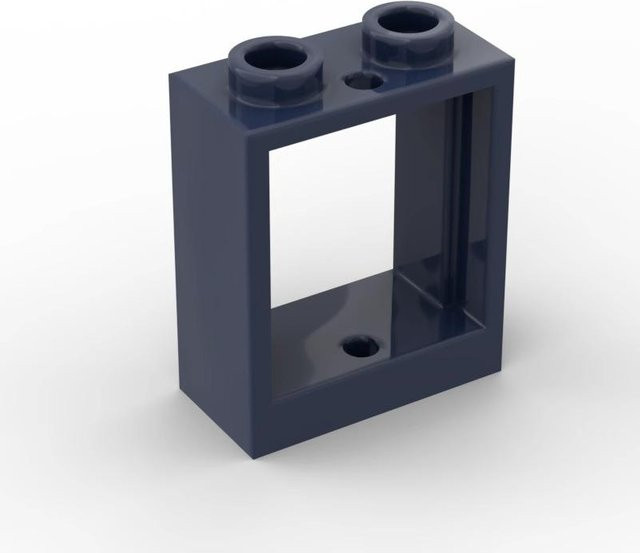 Yiran toy Türrahmen Fenster Bausteine, Zubehör, 10-teiliges Set, dunkelblau - Bild 1