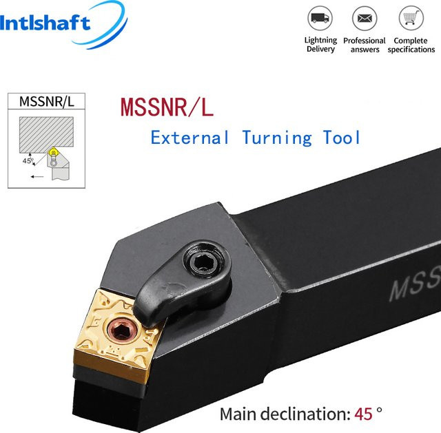 Intlshaft Externe Drehwerkzeughalter mit SNMG Hartmetalleinsätzen MSSNR1616H12 MSSNR2020K12 MSSNR2525M12 - Bild 1