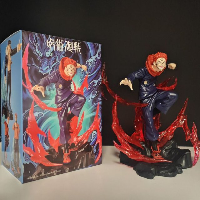Bandai Jujutsu Kaisen Ryomen Sukuna, Anime-Figur, Einzelfigur, Kunststoff - Bild 1