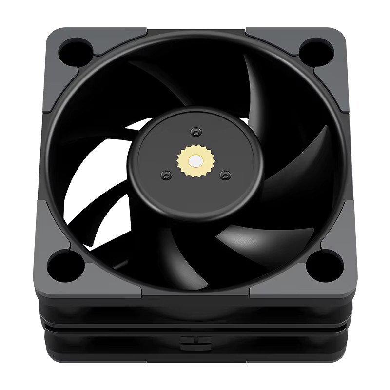 Thermalright TL-B4020 Mini-Gehäuselüfter Schwarz mit 40 mm PWM-Doppelkugellager und 5500 U/min - Bild 2