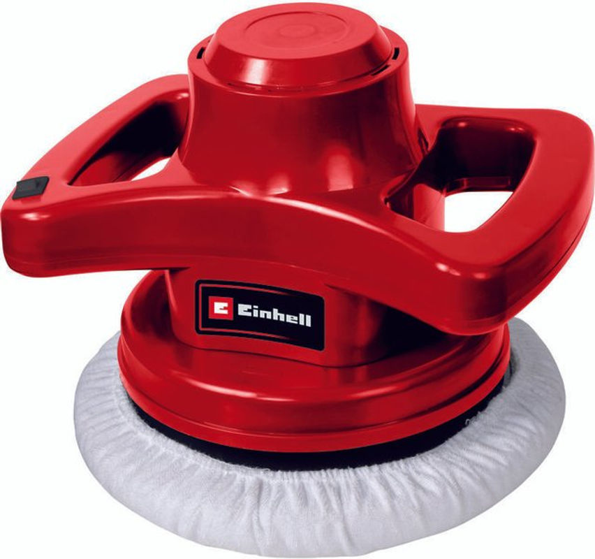 Einhell Exzenterpoliermaschine CC-PO 90 in Rot, 90W, 3700 U/min, 230V - Bild 2