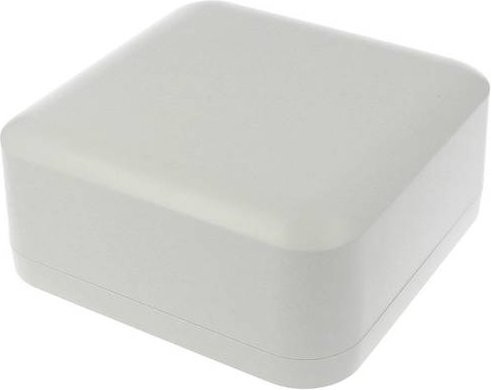 Hammond Electronics 1556FAGY Universal-Gehäuse aus flammhemmendem ABS-Kunststoff in Grau, B/T/H: 16,0 x 16,0 x 7,0 cm - Bild 1