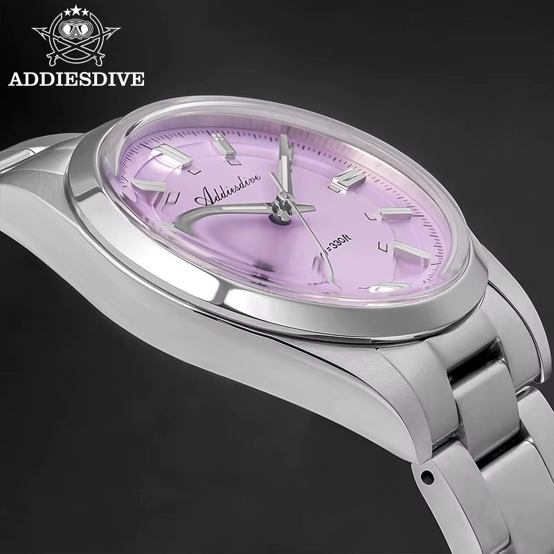 ADDIESDIVE Armbanduhr Quarz, Edelstahl, Silber, Herren - Bild 3