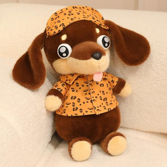 Yiran toy Dackel-Stofftier, Plüsch / Textil, Braun, ab 14 Jahren - Bild 1