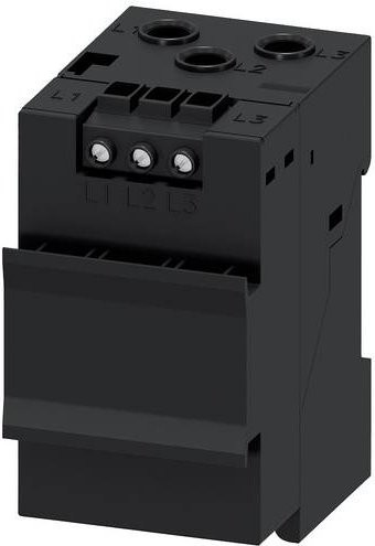 Siemens 3UF7121-1AA01-0 SPS-Strom- und Spannungserfassungsmodul in Schwarz - Bild 1
