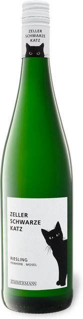 Zeller Schwarze Katz Riesling Mosel Qualitätswein feinherb 2024 Weißwein 0,75 l - Bild 1