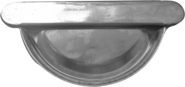 Sarei Rinnenboden Universal RG 100 Halbrund aus Aluminium in Silber Natur - Bild 1