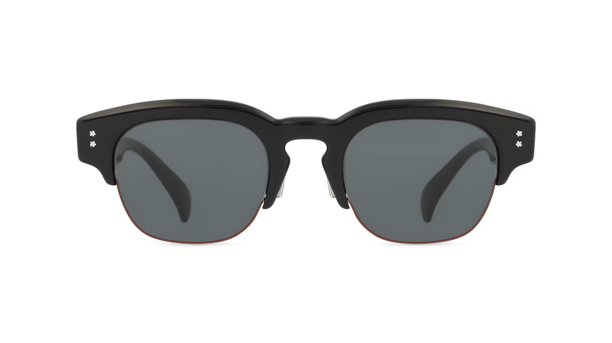 Kenzo KZ40179U Sonnenbrille Herren, Vollrand, quadratisch, Kunststoff, schwarz, grau - Bild 1