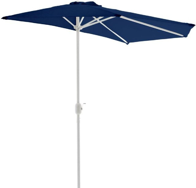 VCM Balkon-Sonnenschirm aus Polyester in Blau mit B/H/T: 270 x 235 x 140 cm - Bild 1