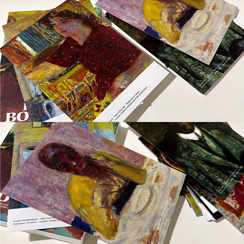30 Stück Pierre Bonnard Kunstpostkarten Set von nbyinto in Multicolor für deine DIY-Wanddekoration - Bild 3