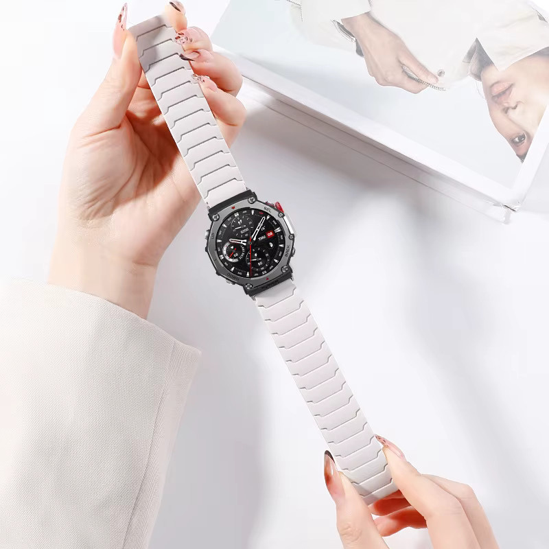Amazfit Uhrenarmband Silikon, Magnetische Schleife, Amazfit T-Rex 3 - Bild 2