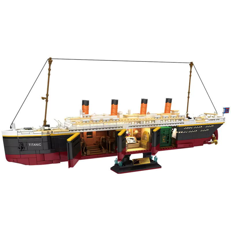barweer Titanic-Schiff, Bausatz, 2288 Teile, ab 8 Jahren - Bild 7