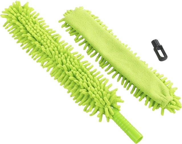Maximex Staubschwert aus Mikrofaser in Grün mit 2 Bezügen - Bild 1