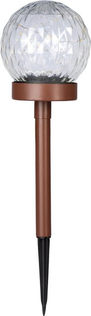 Solar-Stecker Schattenspiel von viva domo in Braun aus Glas - Bild 1