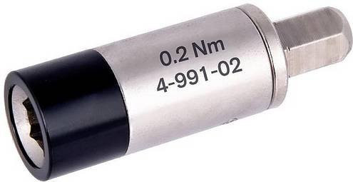 BERNSTEIN Drehmomentadapter 1/4 Zoll (6,3 mm) 0,2 Nm Farbe Silber 4-991-02 - Bild 1